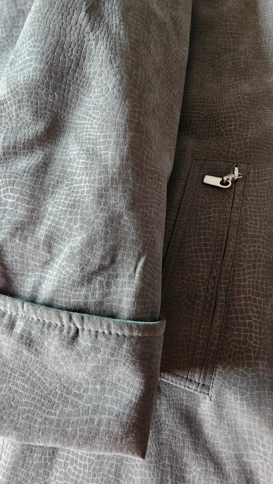 Parka femme mi-longue verte à capuche avec fausse fourrure amovible – veste d'hiver élégante – photo 7